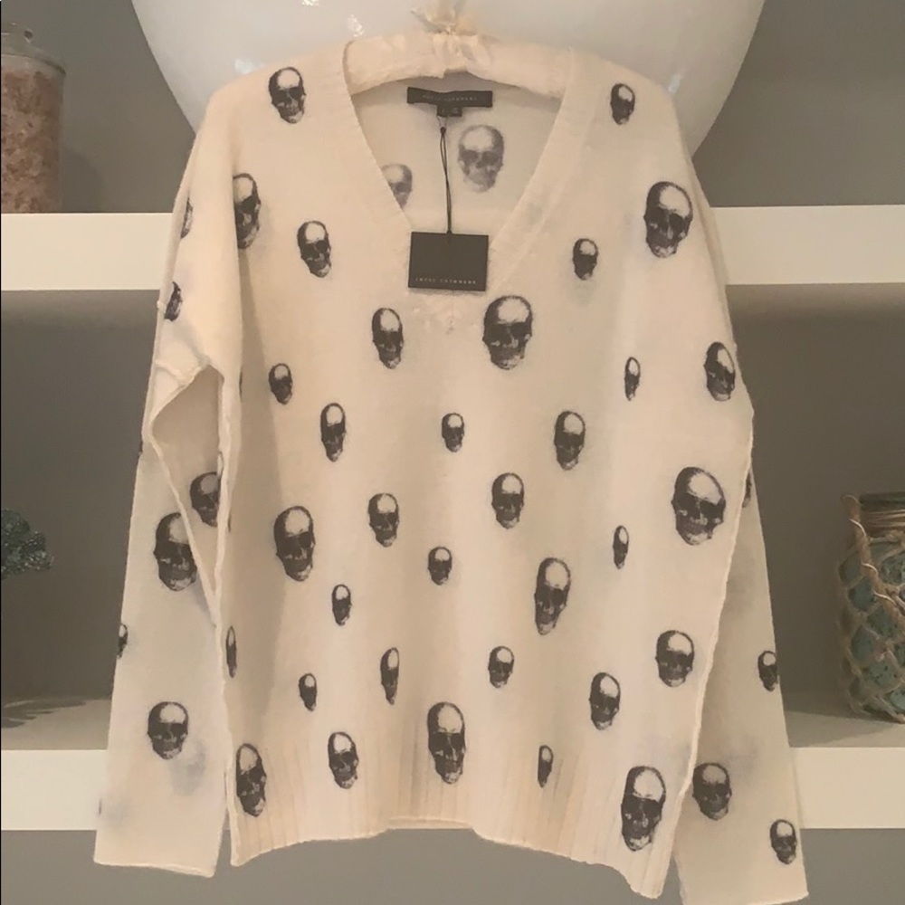 Skull Cashmere Sweater